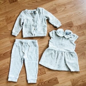 Baby Girl 3-Piece Set from JBC